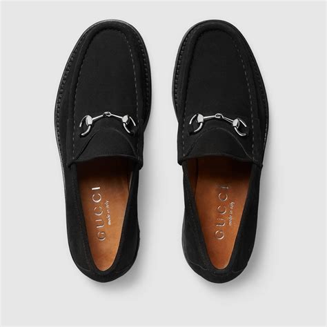 gucci loafers mens black|gucci moccasins suede men's loafers.